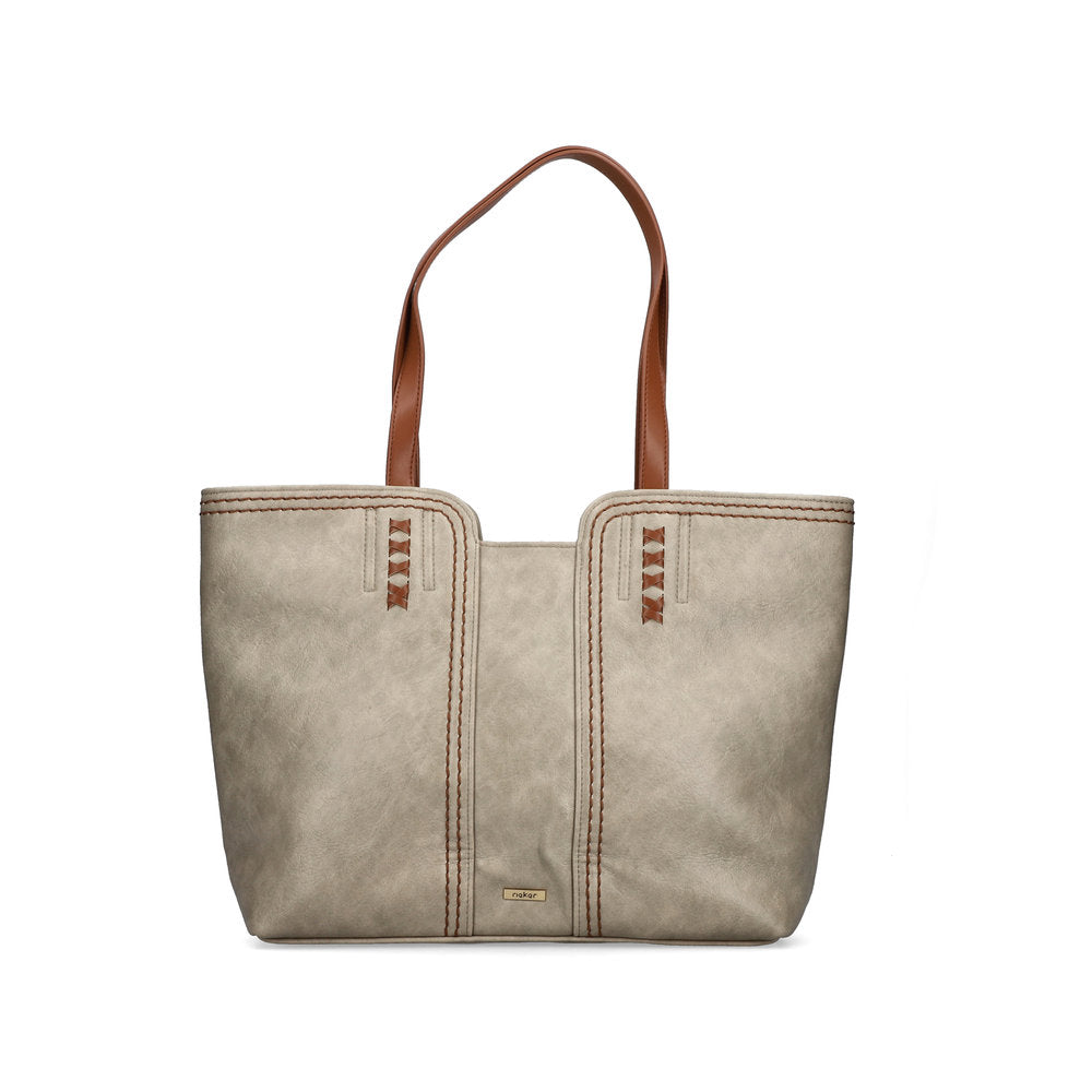 Ladies H1611 Handbag In Beige