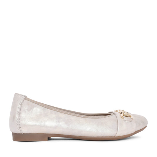 Ladies D0k10 Slip-on Shoe In Gold