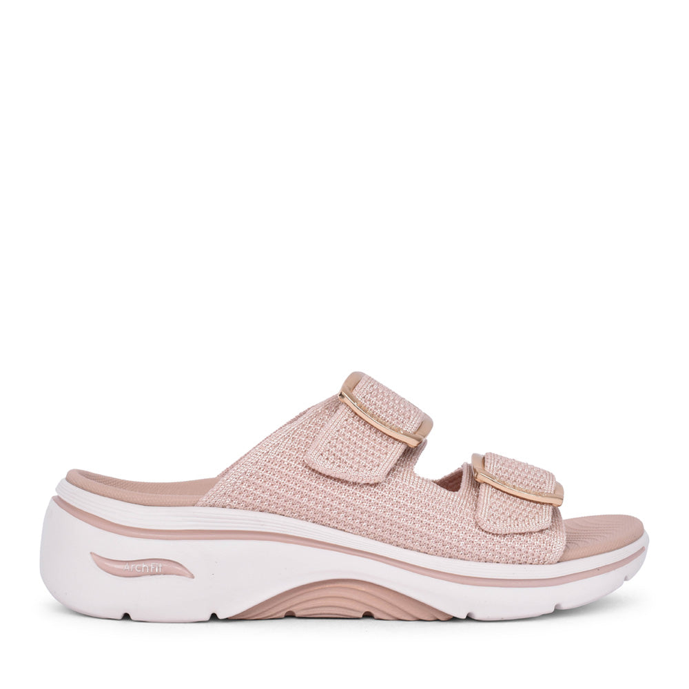 Ladies 140871 Go Walk Arch Fit Mule In Blush