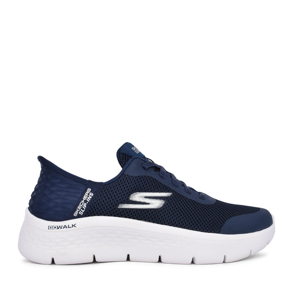 Ladies 124836 Go Walk Flex Grand Entry Trainer In Navy