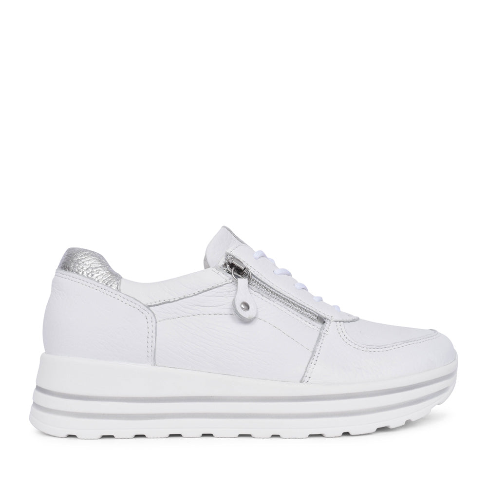 Ladies 758009 Lana H-fit Trainer In White