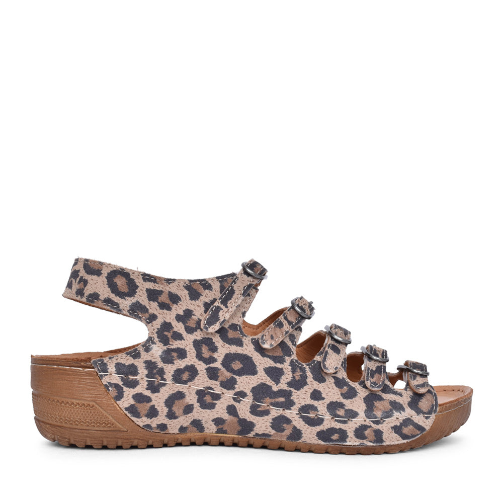 Ladies Astrid A7821 Sandal In Leopard