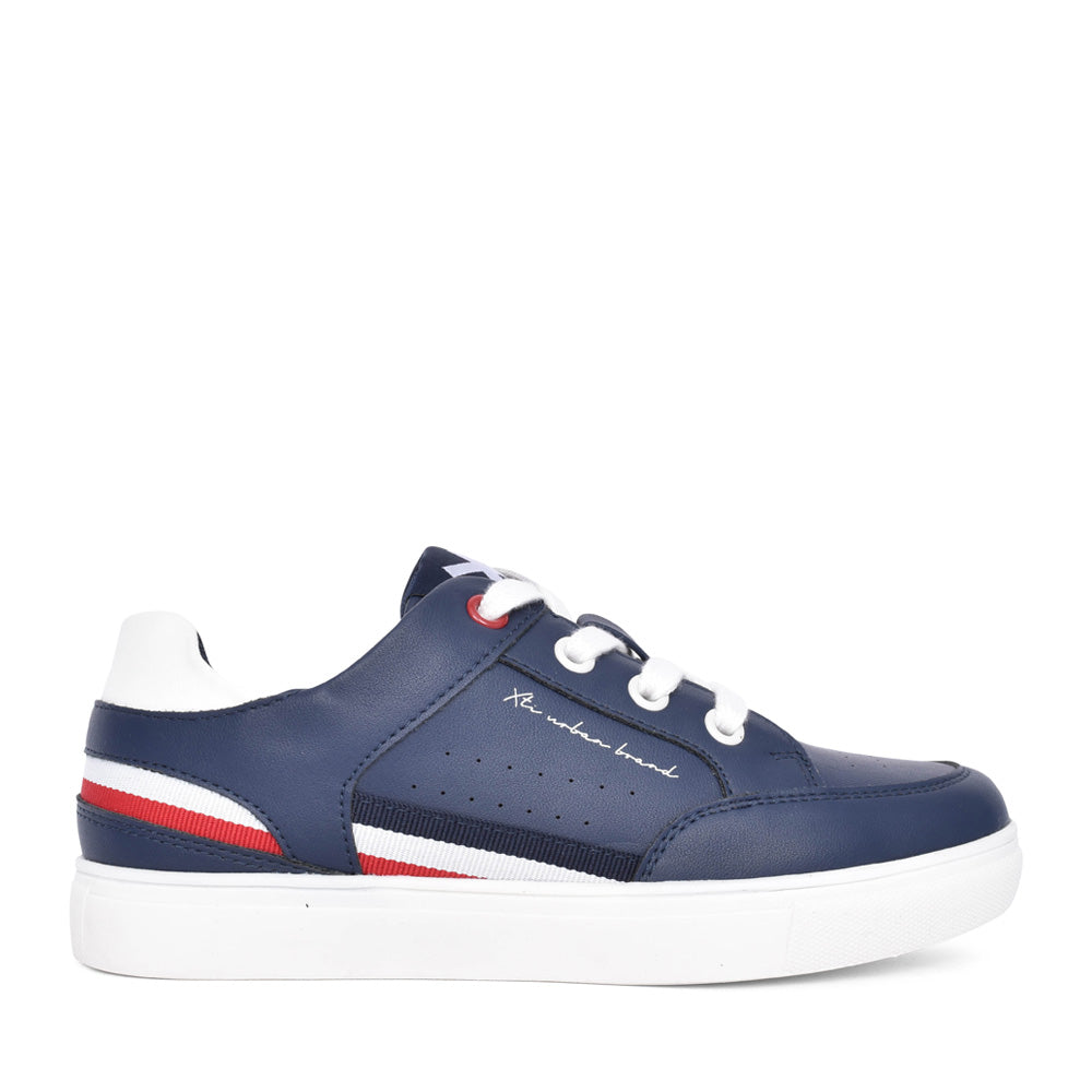 Boys 151170 Laced Trainer In Navy