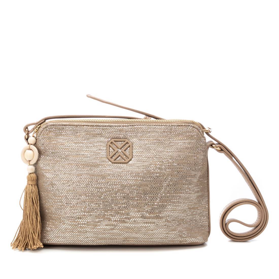 Ladies 184377 Cross Body Bag In Beige
