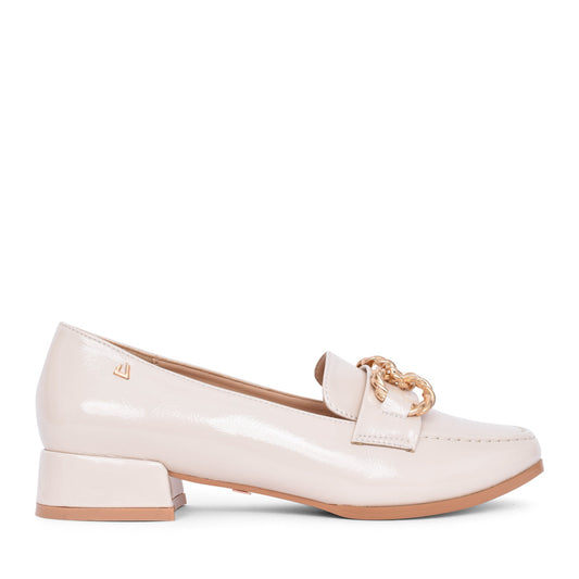 Ladies  Flying Saucer Loafer In Beige
