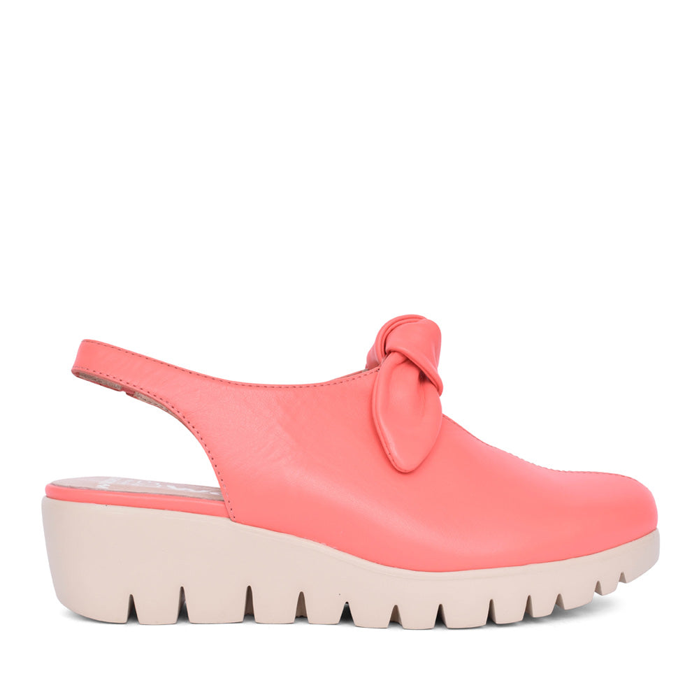 Ladies C-33315 Sling Back Shoe In Coral