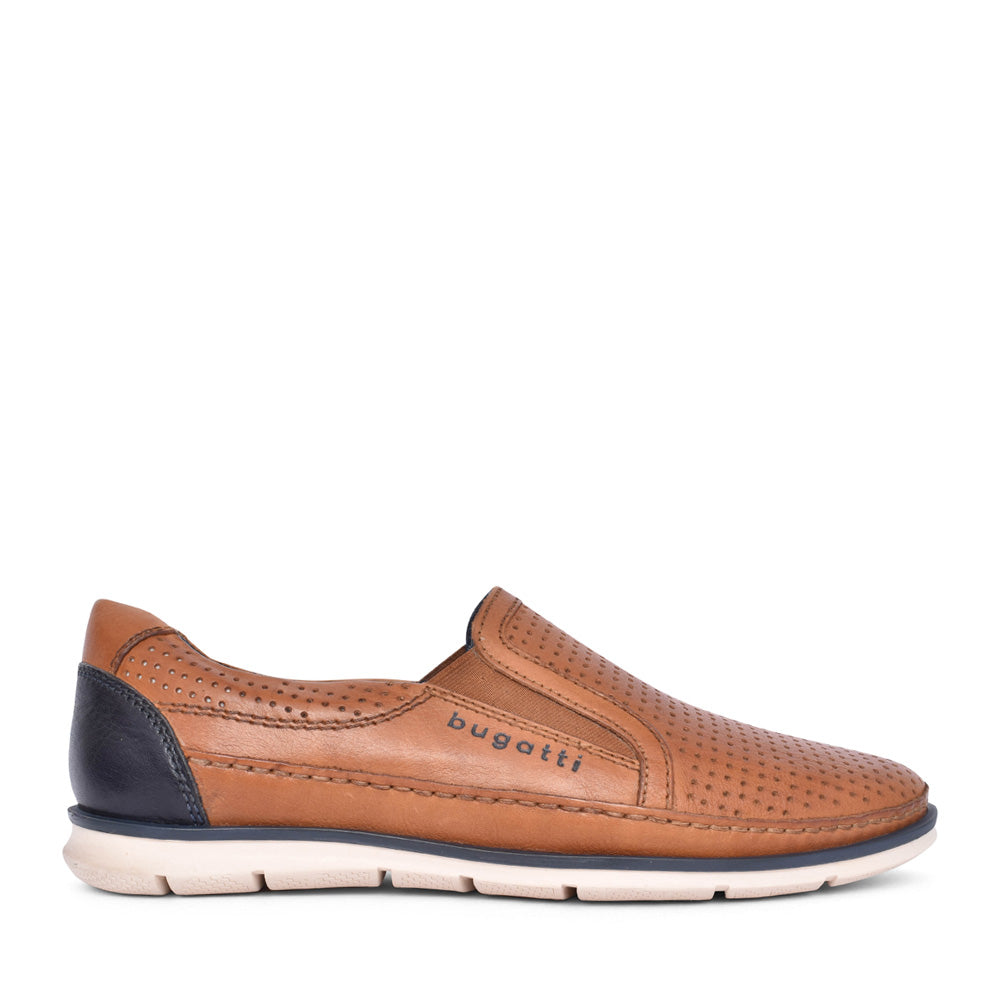 Mens Aru60 Bruno Slip-on Shoe In Cognac