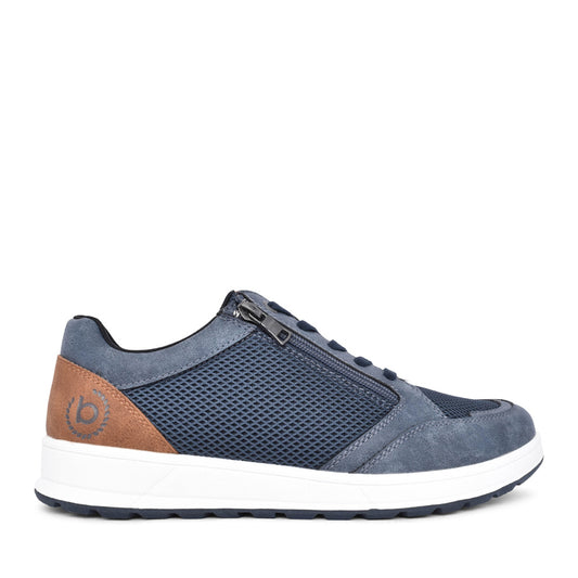 Mens Afb05 Artic Laced Trainer In Dark Blue