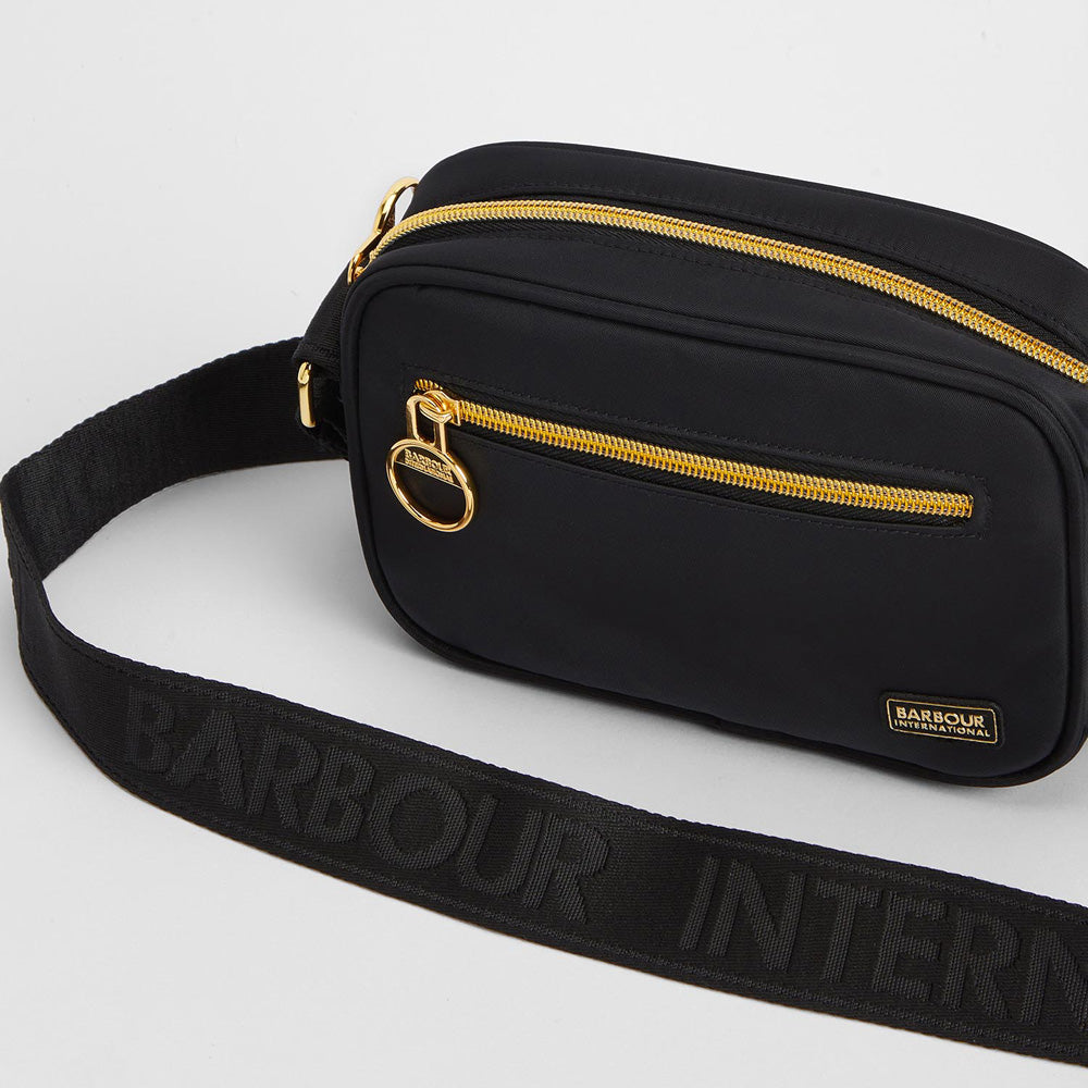 Ladies Qualify Micro Cross Body Bag In Black