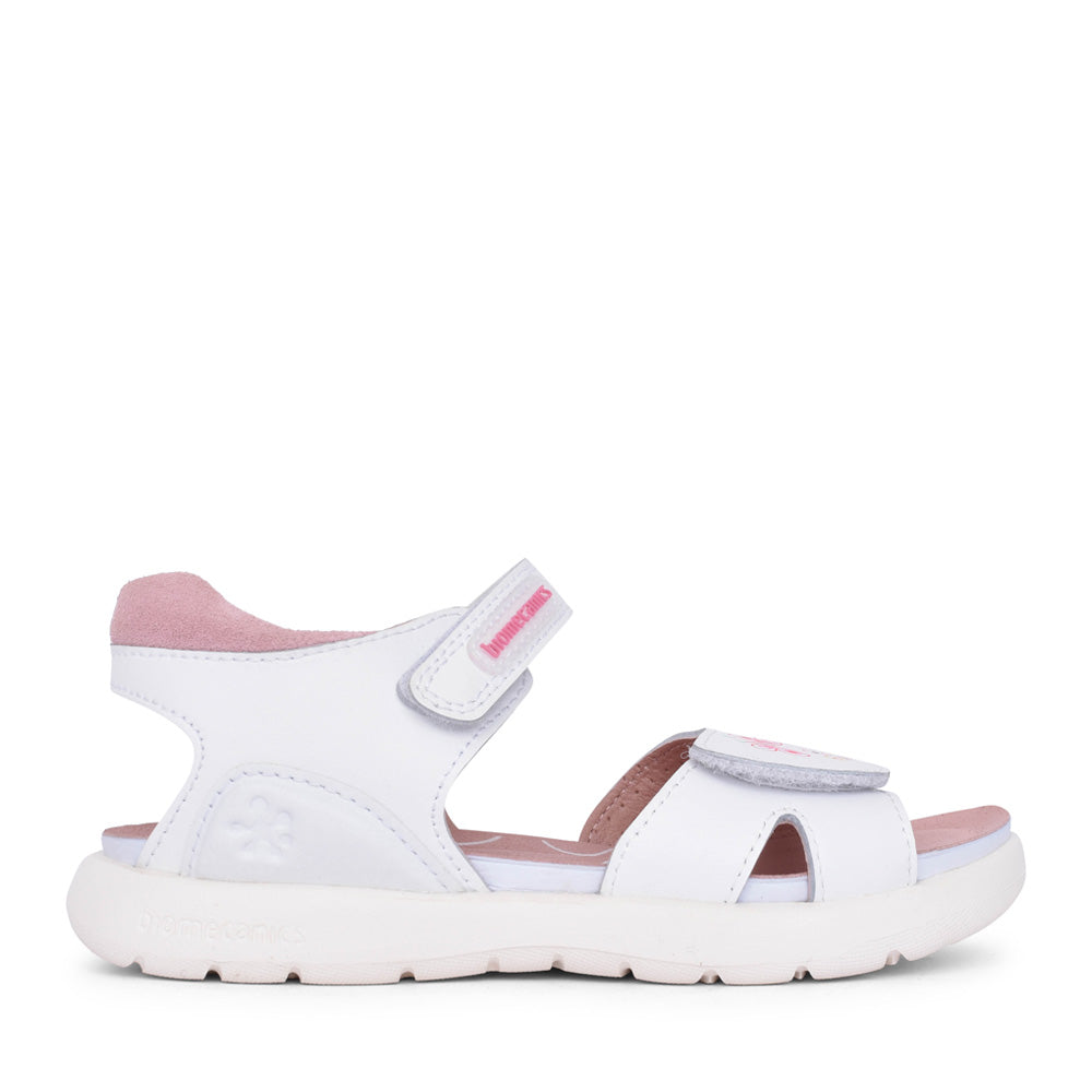 Girls 252231 Velcro Sandal In White