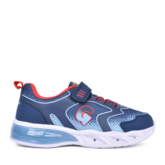 Boys 252828 Laced Trainer In Navy