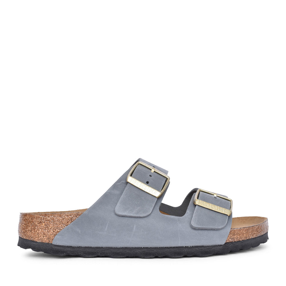 Ladies 1029253 Arizona Double Strap Mule In Grey