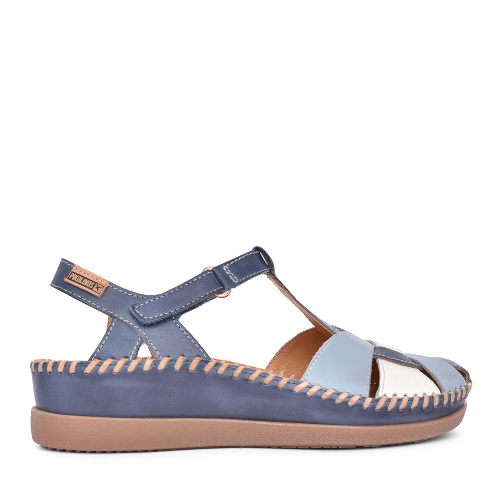 Ladies Cadaques W8k-0847 Cut-out Shoe In Blue