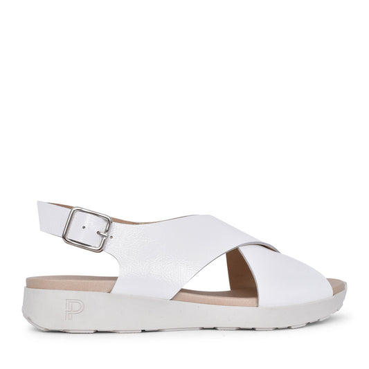 Ladies 10.553 Sandal In White
