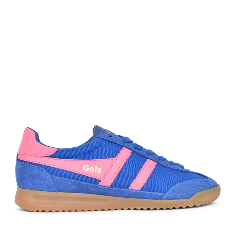 Ladies Clb623 Tornado Laced Trainer In Blue