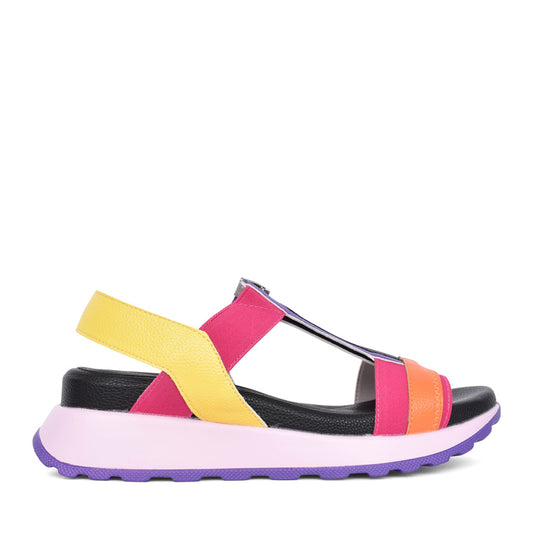 Ladies Owsiang Sandal In Multi-colour