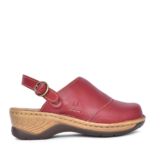 Ladies 56683 Catalonia 83 Mule In Red