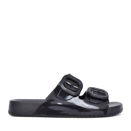 Ladies S10334 Mule Sandal In Black