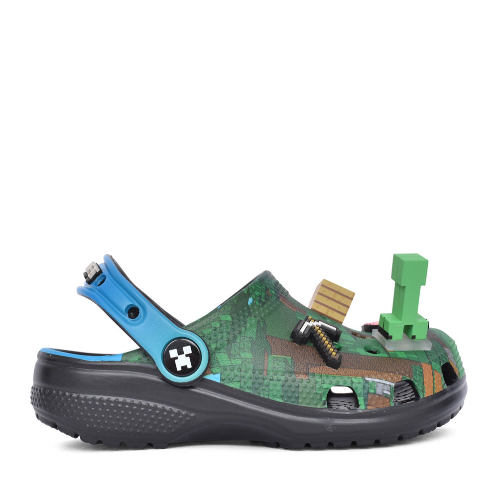 Unisex 210830 Minecraft Classic Clog In Green