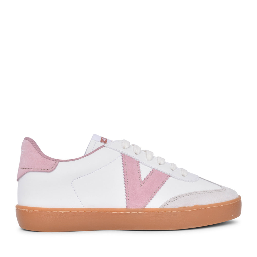 Ladies 1126206 Berlin Laced Trainer In Rose