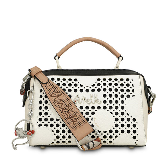 Ladies 40723-443 Handbag In Off White