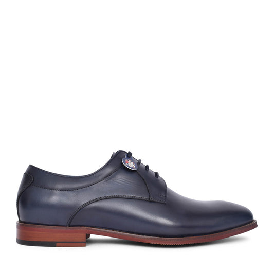 Mens Goretti Laced Shoe In Navy
