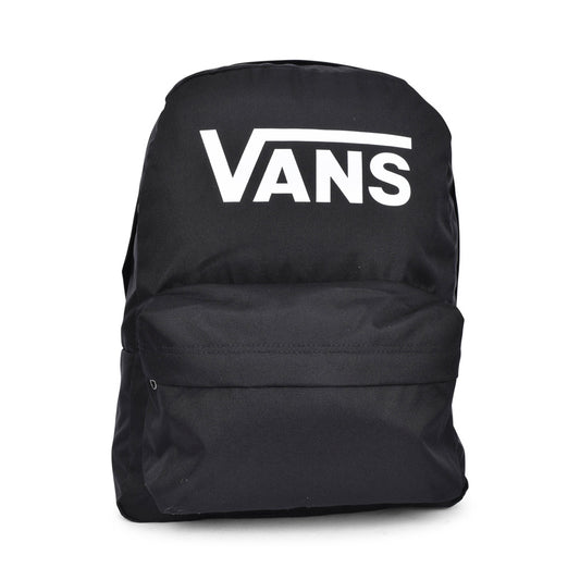 Unisex Old Skool Print Backpack In Black