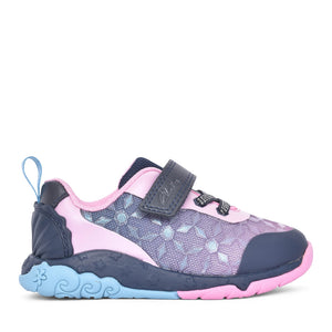 Girls Tidal Trail K Navy Trainer In Kids F Fit