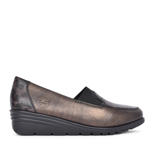 Ladies L5351 Slip-on Shoe In Metallic