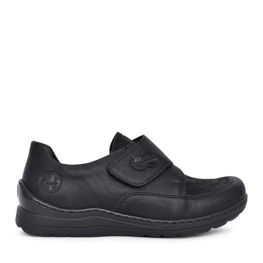 Ladies 48954 Velcro Shoe In Black