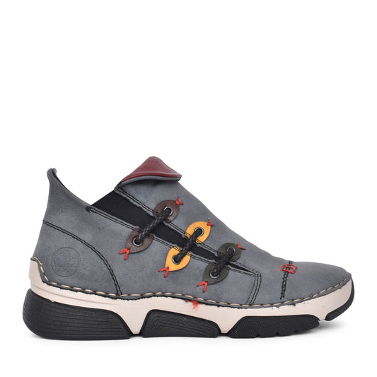 Ladies 45983 Ankle Boot In Denim