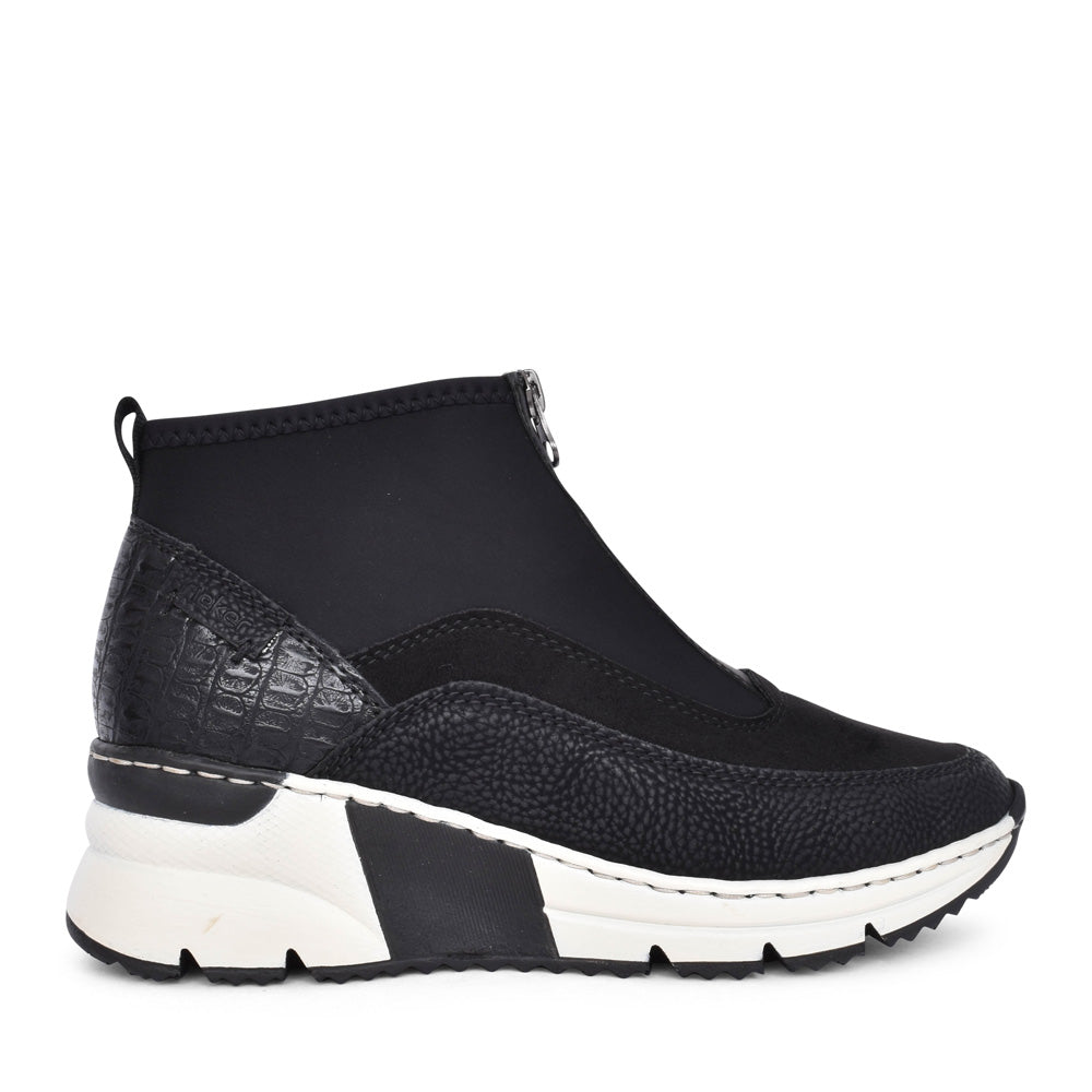 Ladies N6352 Ankle Boot In Black