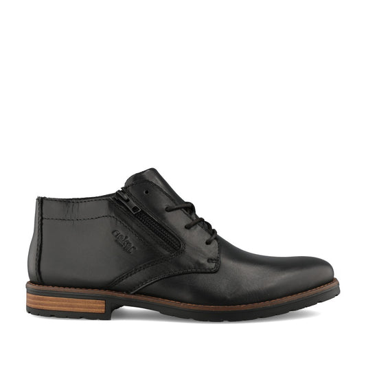 Mens 14609 Laced Ankle Boot In Black