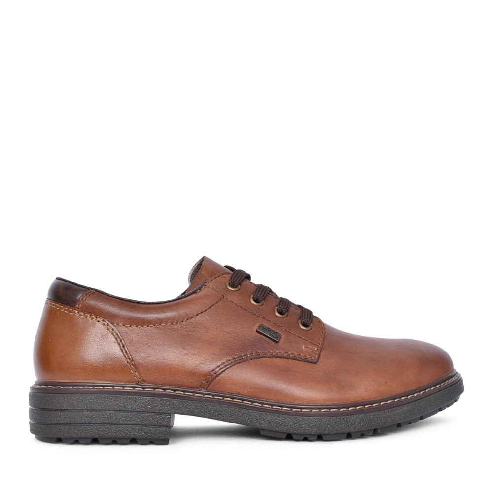 Mens 33101 Tex Laced Trainer In Brown