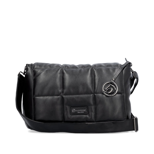 Ladies Q0716 Cross Body Bag In Black