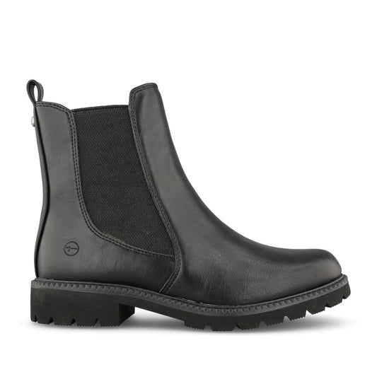 Ladies 1-25417 Chelsea Boot In Black