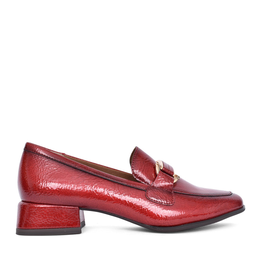 Ladies 2-24250 Loafer In Dark Red