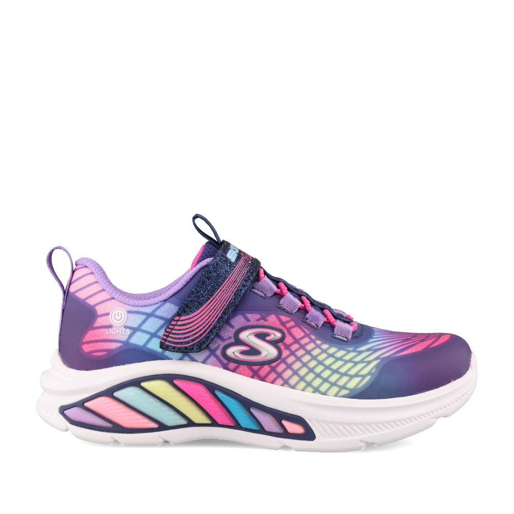 Girls 303722l Rainbow Cruisers Trainer In Navy