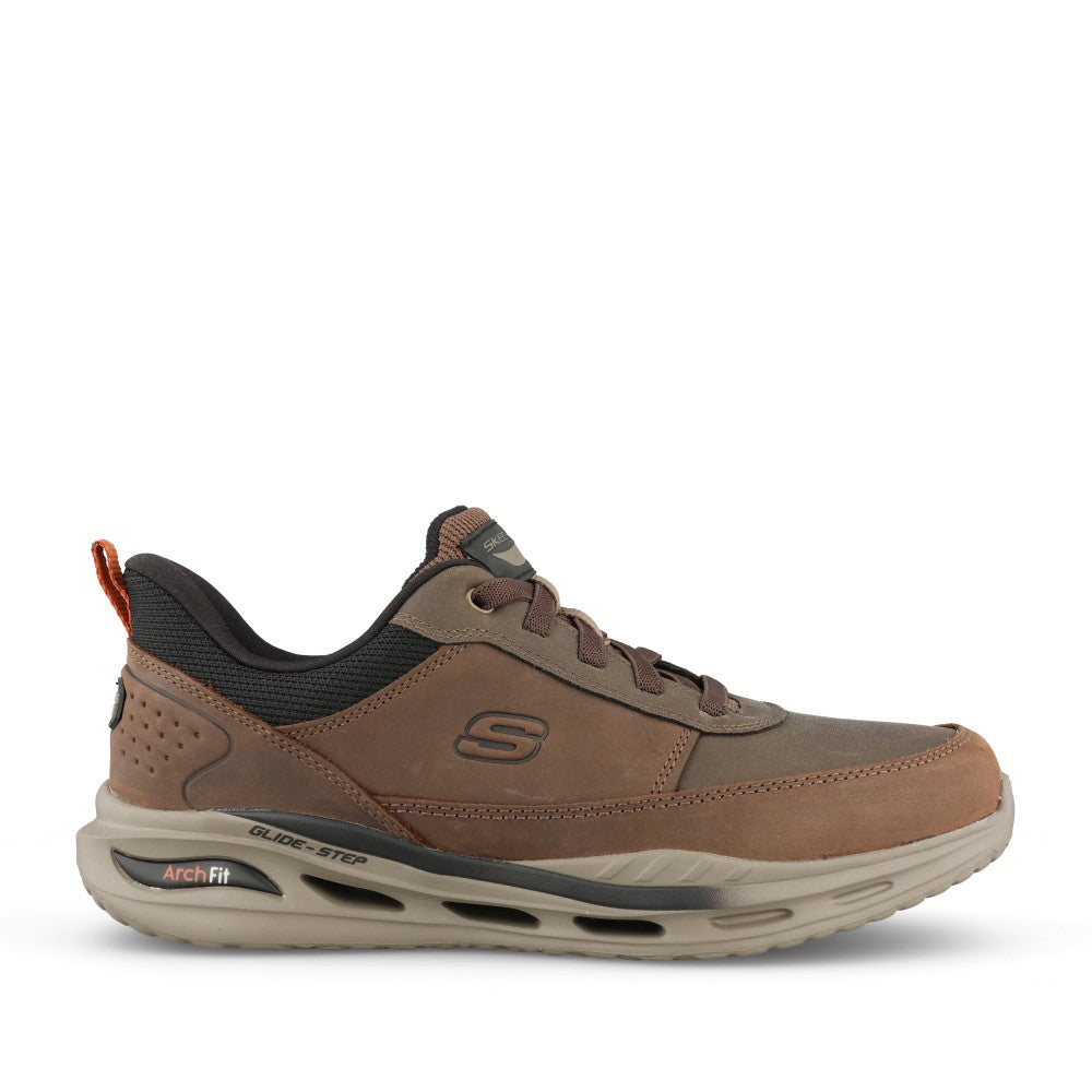 Mens 210981 Arch Fit Orvan Trainer In Choco