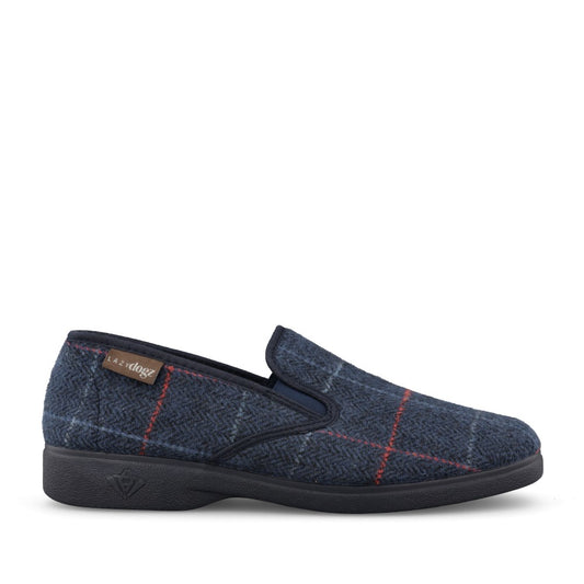 Mens Hughes Kmd116 Slipper In Navy