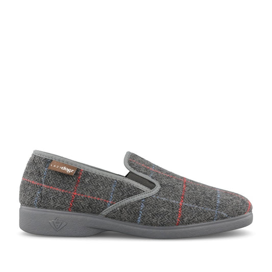 Mens Hughes Kmd116 Slipper In Grey