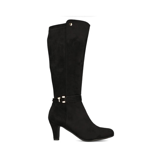 Ladies D6398 Long Leg Boot In Black