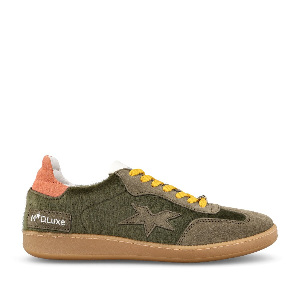 Ladies 526r-150 Laced Trainer In Green