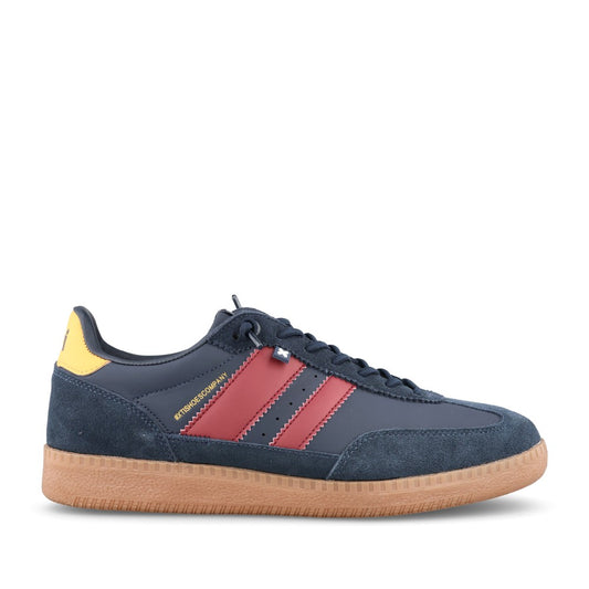 Mens 144151 Laced Trainer In Navy