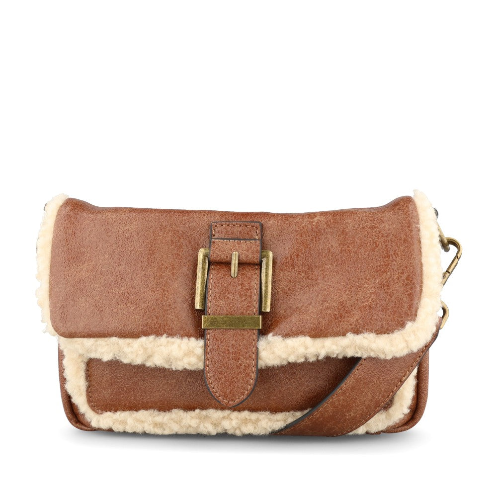 Ladies 252242 Elvira Shoulder Bag In Tan