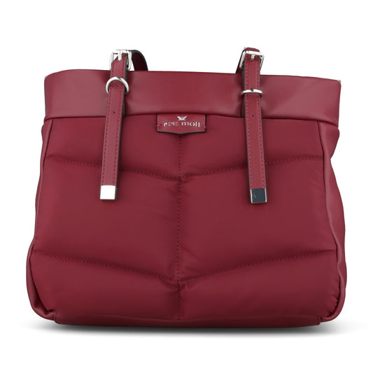 Ladies 252100 Leonor Shoulder Bag In Burgandy