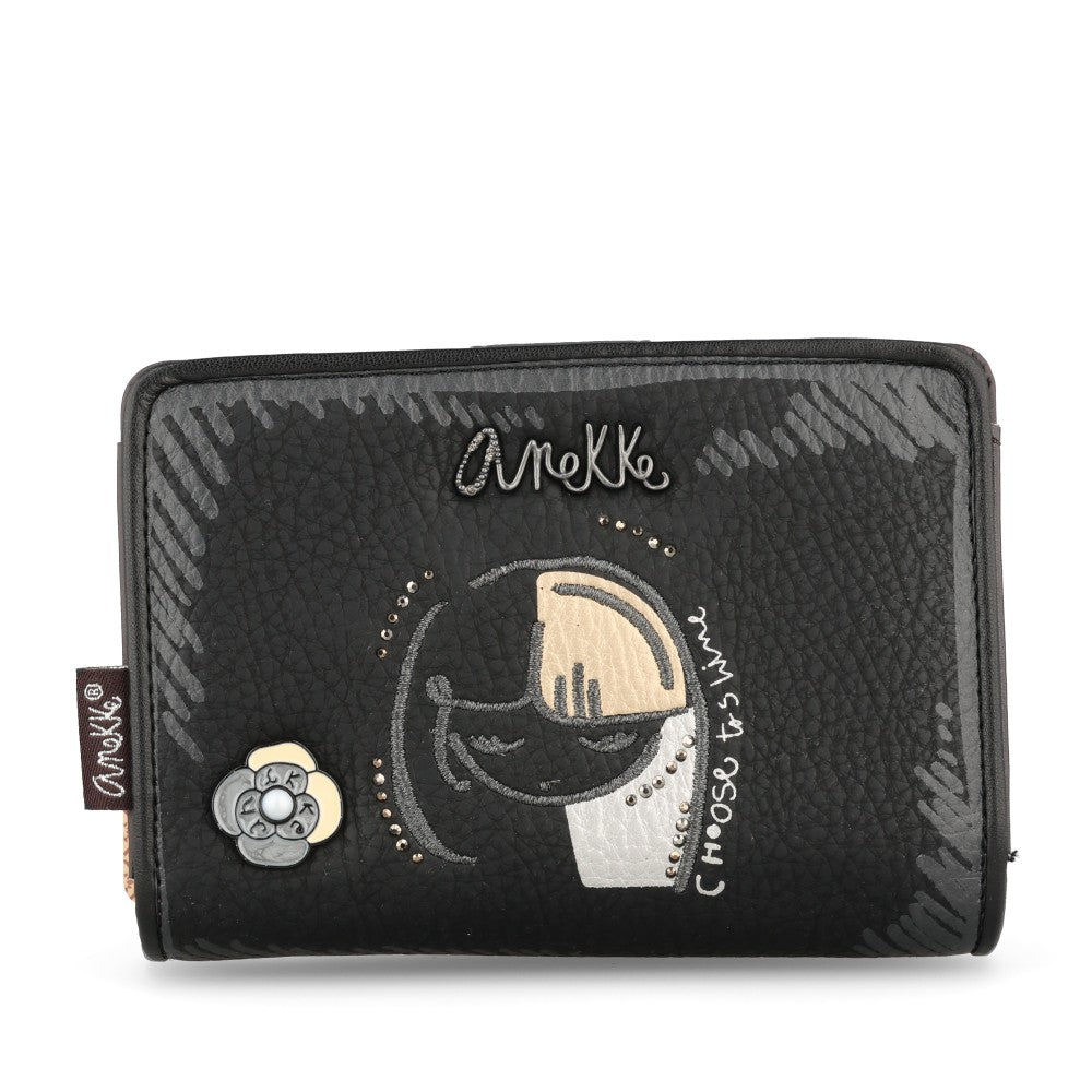 Ladies M41869-902 In Black Multi