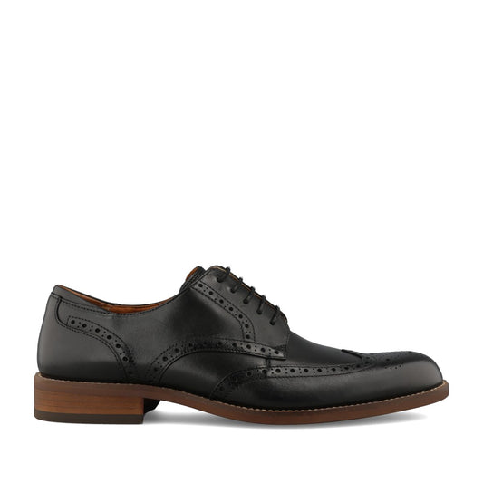 Mens Craft Remi Tip Leather G-fit Brogue In Blk Leather