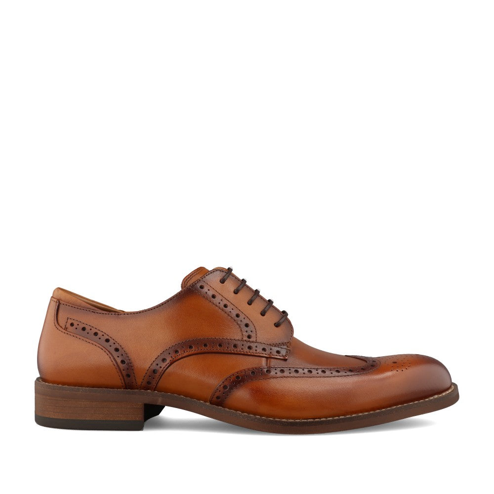 Mens Craft Remi Tip Leather G-fit Brogue In Tan