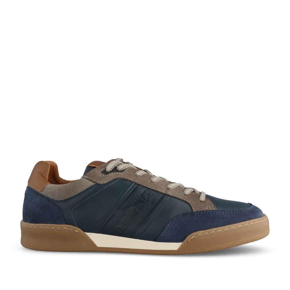 Mens Nyakane Laced Trainer In Navy